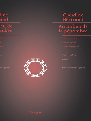 cover image of Au milieu de la pénombre